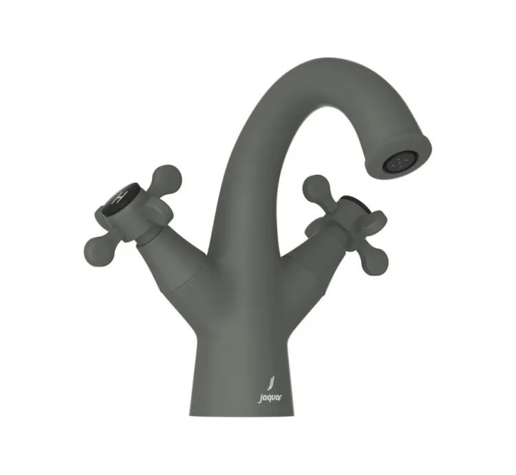 Jaquar Central Hole Basin Mixer - Graphite