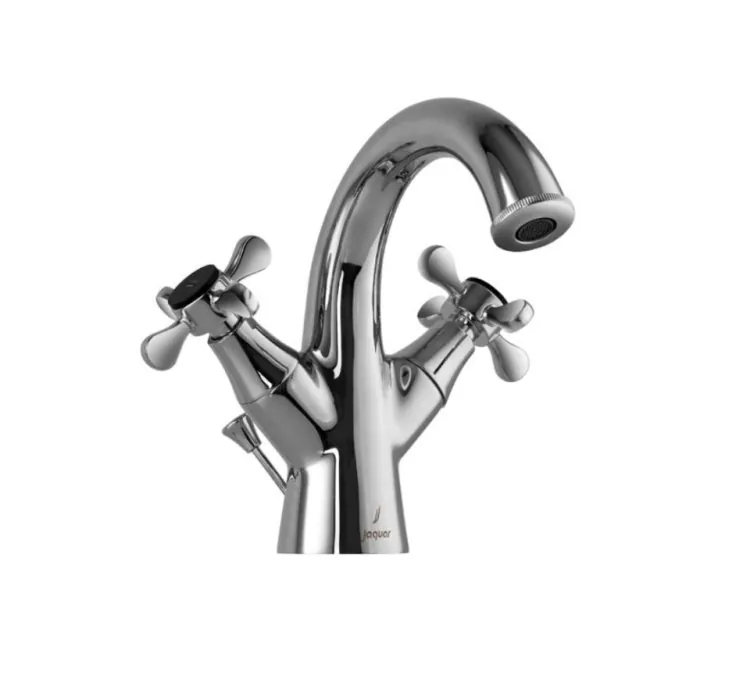 Jaquar Central Hole Basin Mixer with Popup Waste System - Chrome