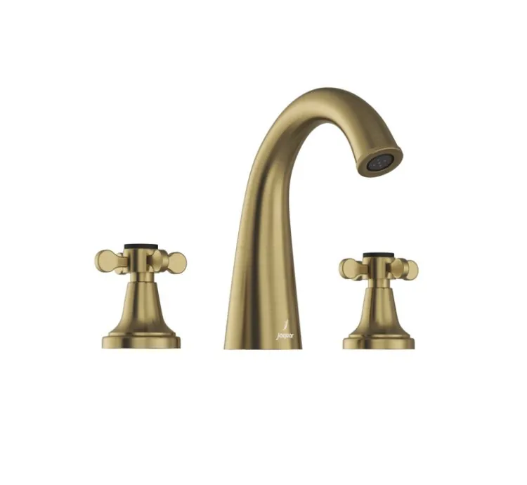 Jaquar 3-Hole Basin Mixer - Antique Bronze