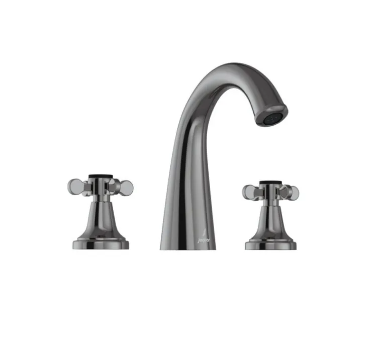 Jaquar 3-Hole Basin Mixer - Black Chrome