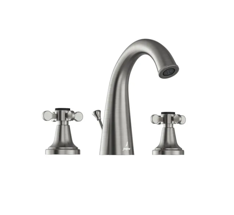 Jaquar 3-Hole Basin Mixer with Popup Waste System - Stainless Steel (QQP-SSF-7191PM)