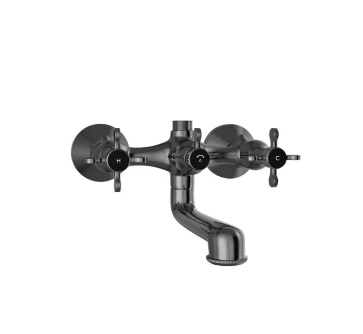 Jaquar Wall Mixer - Black Chrome (QQP-BCH-7217PM)