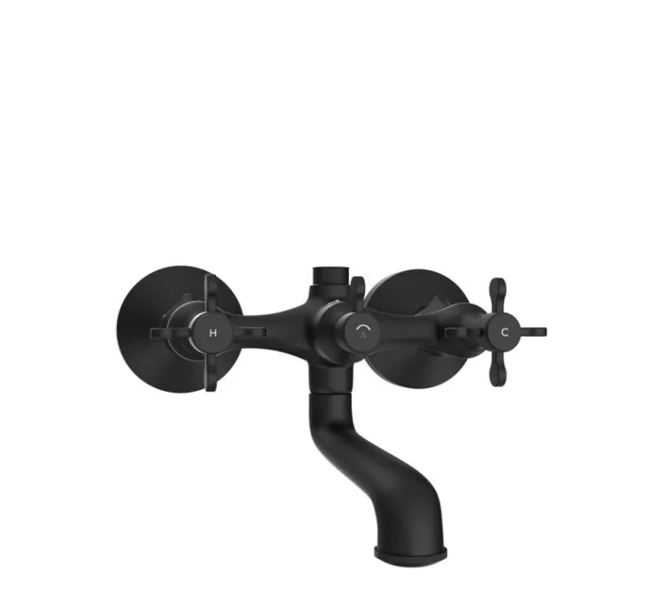 Jaquar Wall Mixer - Black Matt (QQP-BLM-7217PM)