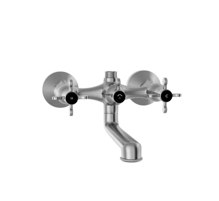 Jaquar Wall Mixer - Stainless Steel (QQP-SSF-7217PM)