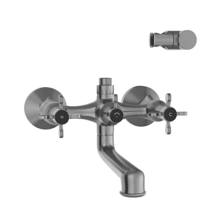 Jaquar Wall Mixer - Stainless Steel (QQP-SSF-7267PM)