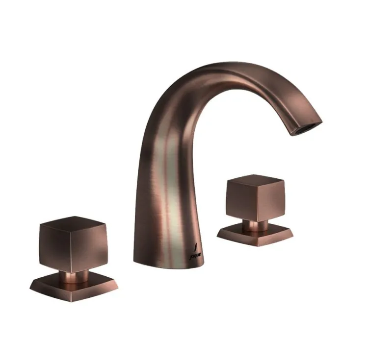 Jaquar 3-Hole Basin Mixer - Antique Copper (ARC-ACR-87189)