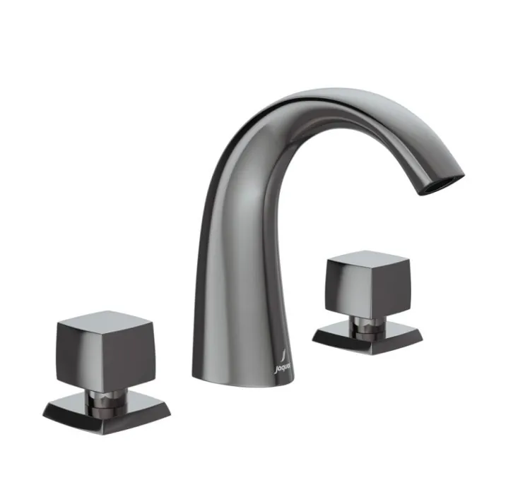 Jaquar 3-Hole Basin Mixer - Black Chrome (ARC-BCH-87189)