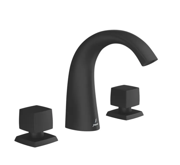 Jaquar 3-Hole Basin Mixer - Black Matt