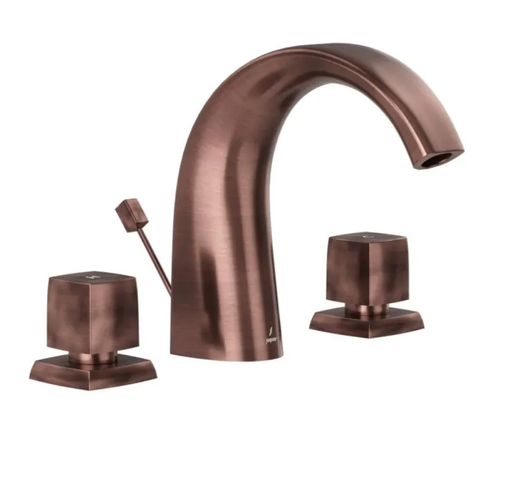 Jaquar 3-Hole Basin Mixer - Antique Copper (ARC-ACR-87191)