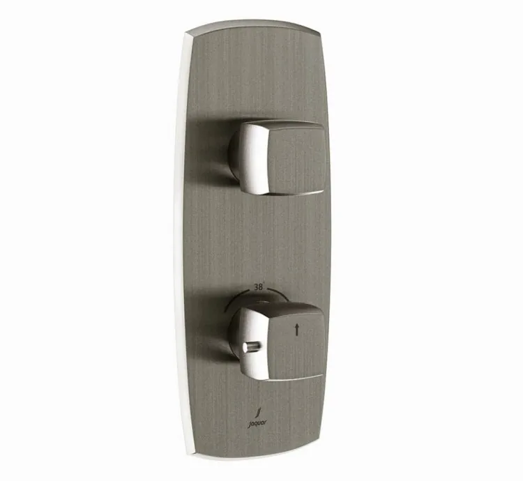 Jaquar Thermostatic Shower Mixer - Stainless Steel (ARC-SSF-87661NK)