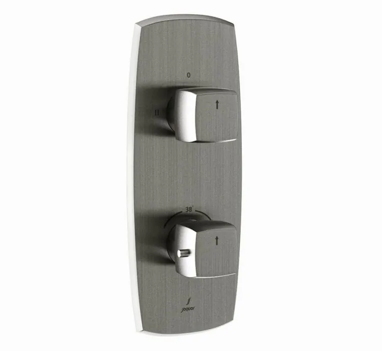 Jaquar Aquamax Thermostatic Shower Mixer - Stainless Steel (ARC-SSF-87681NK)