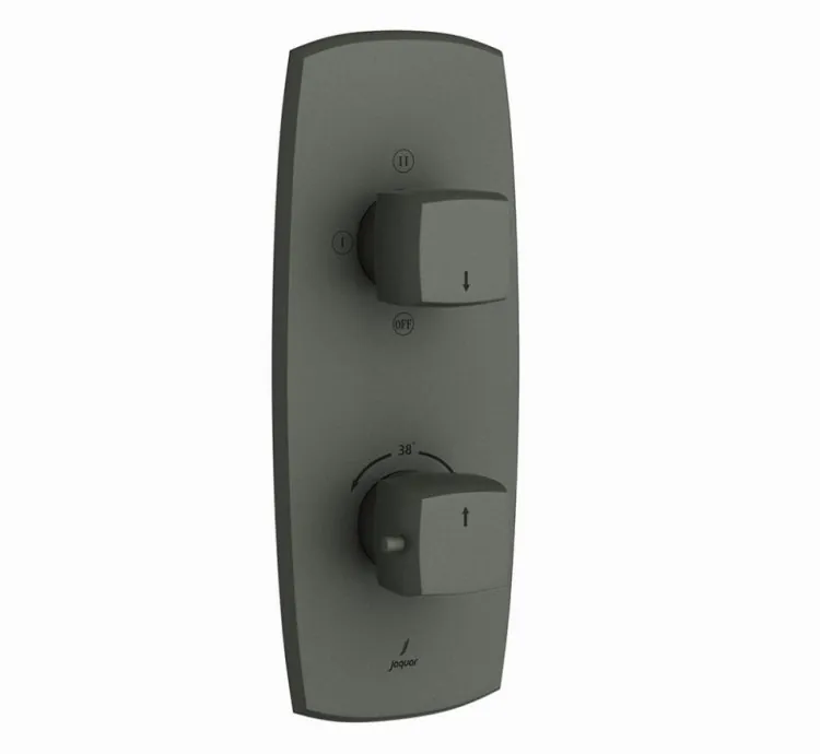 Jaquar Aquamax Thermostatic Shower Mixer - Graphite (ARC-GRF-87683NK)