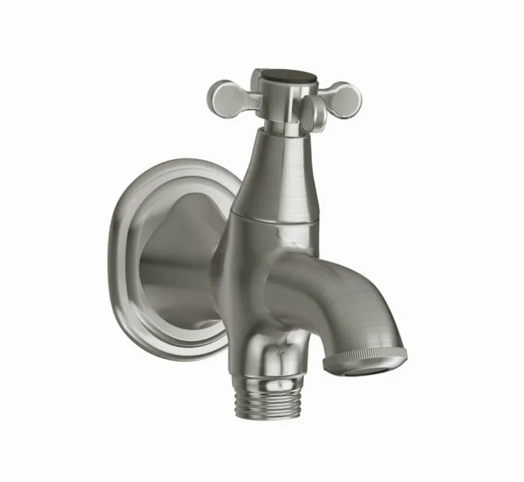 Jaquar 2-Way Bib Cock - Stainless Steel (QQP-SSF-7041PM)