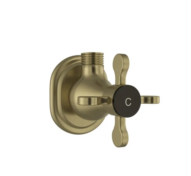 Jaquar Angular Stop Cock Cold Only - Antique Bronze (QQP-ABR-7053PMC)
