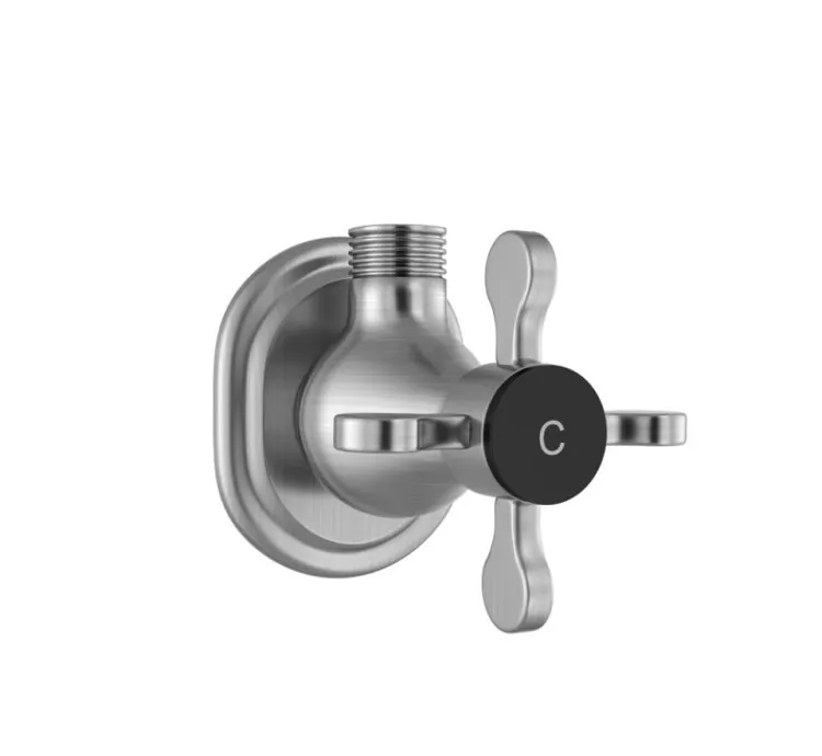 Jaquar Angular Stop Cock Cold Only - Stainless Steel (QQP-SSF-7053PMC)
