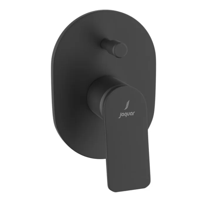 Jaquar Single Lever Concealed Divertor - Black Matt (LAG-BLM-91065MK)