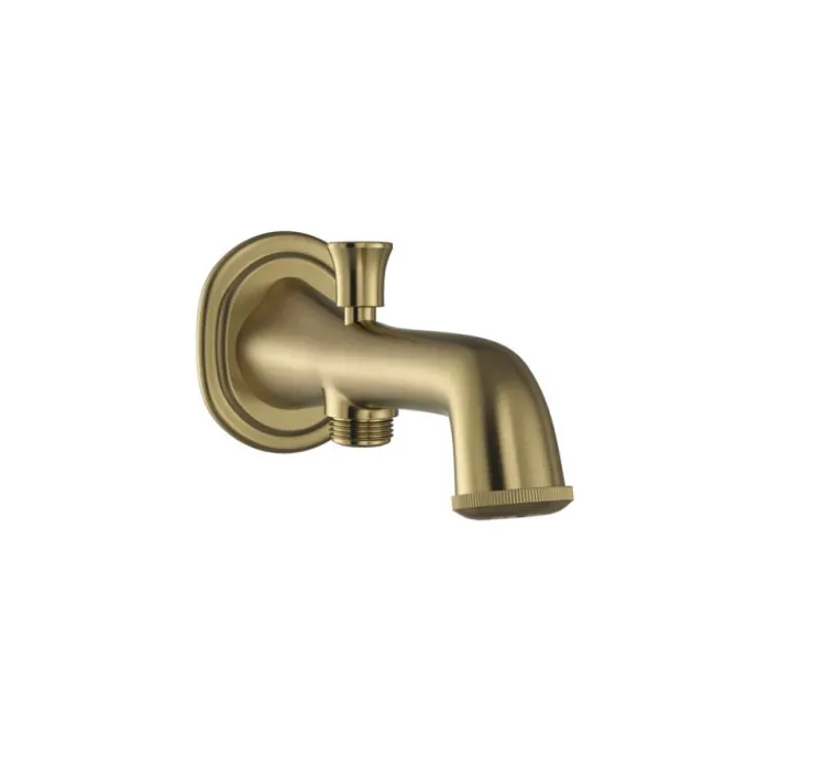 Jaquar Bath Tub Spout with Button attachment - Antique Bronze (SPJ-ABR-7463PM)