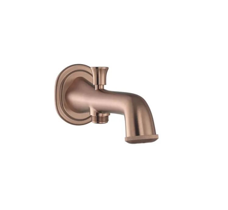 Jaquar Bath Tub Spout with Button attachment - Antique Copper (SPJ-ACR-7463PM)