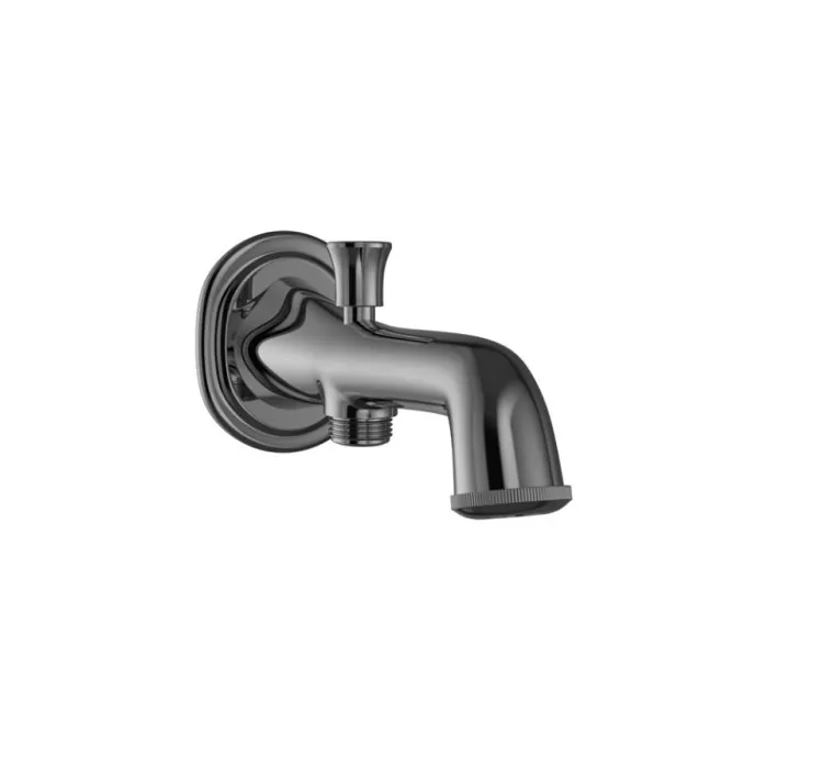 Jaquar Bath Tub Spout with Button attachment - Black Chrome (SPJ-BCH-7463PM)