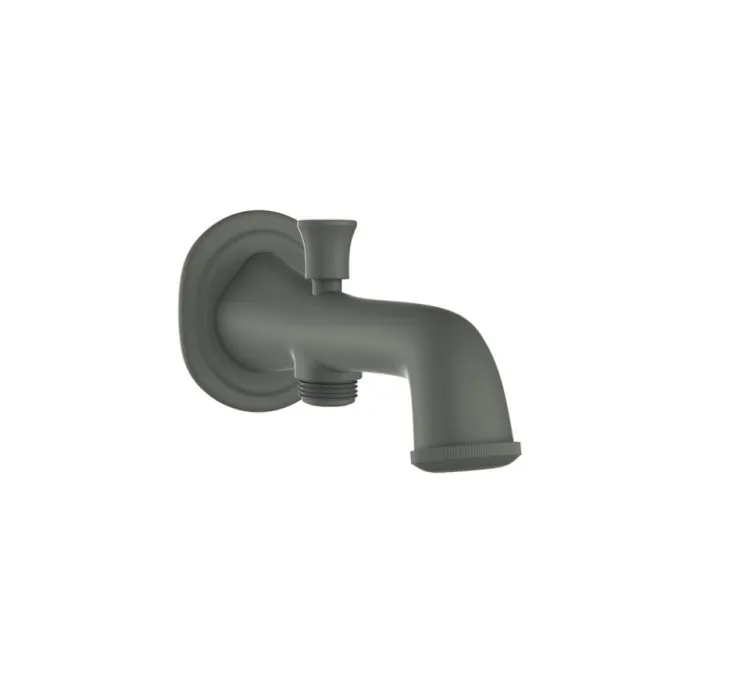 Jaquar Bath Tub Spout with Button attachment - Graphite (SPJ-GRF-7463PM)