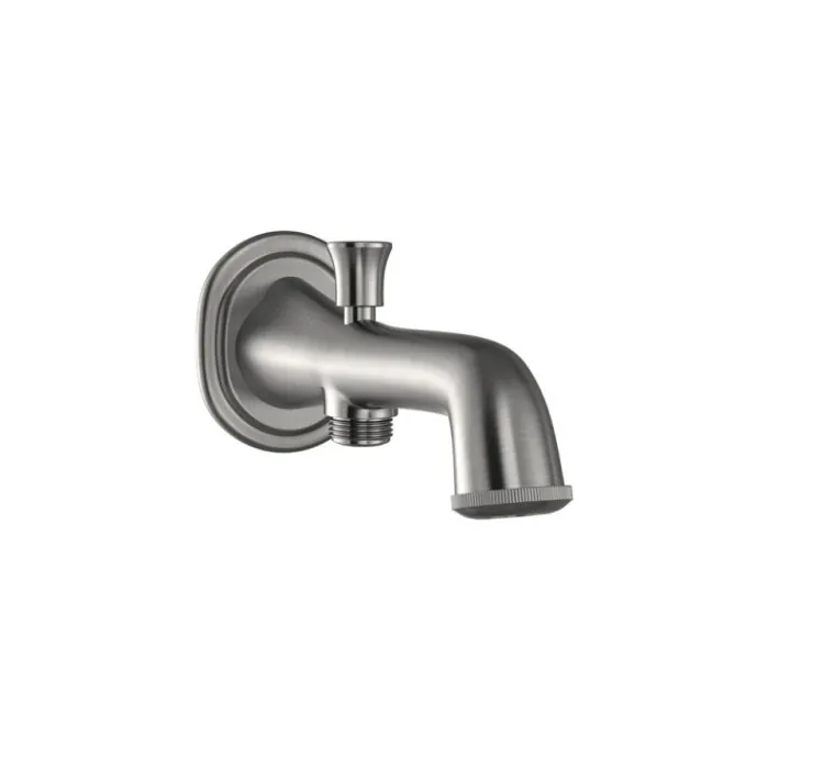 Jaquar Bath Tub Spout with Button attachment - Stainless Steel (SPJ-SSF-7463PM)