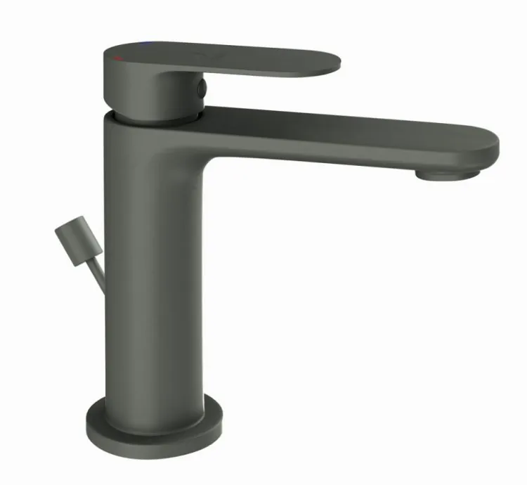 Jaquar Single Lever Basin Mixer with Popup Waste -Graphite (OPP-GRF-15051BPM)