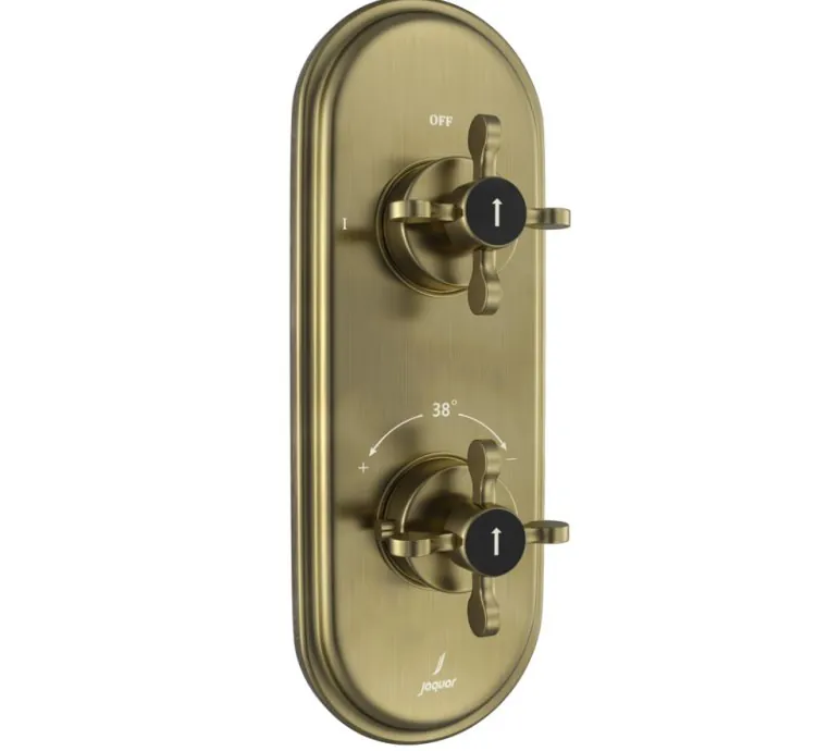 Jaquar Aquamax Thermostatic Shower Mixer - Antique Bronze (QQP-ABR-7661NKPM)