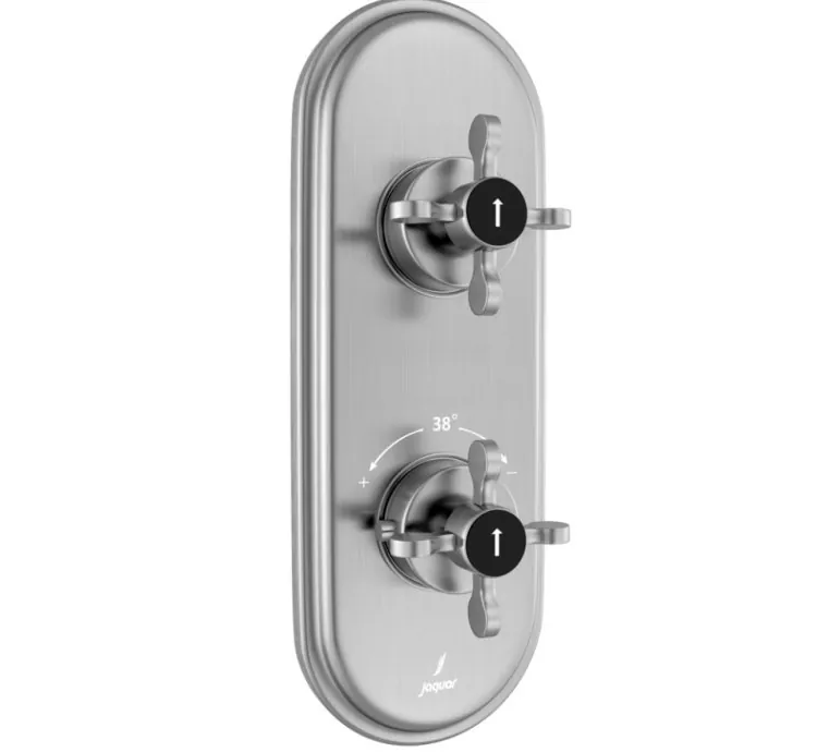 Jaquar Aquamax Thermostatic Shower Mixer - Stainless Steel (QQP-SSF-7661NKPM)