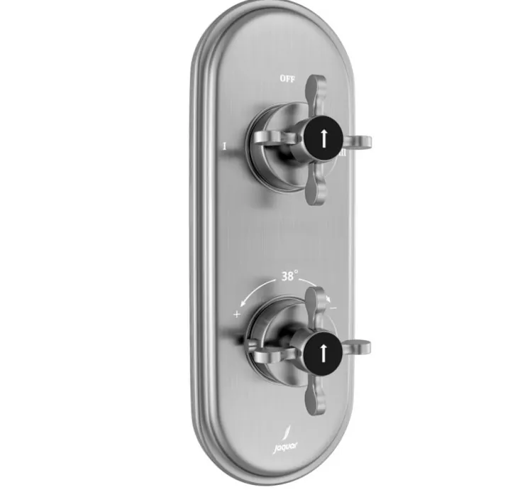 Jaquar Aquamax Thermostatic Shower Mixer - Stainless Steel (QQP-SSF-7681NKPM)