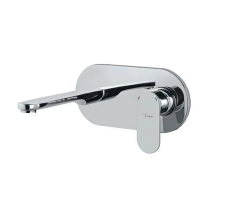 Jaquar Exposed Part Kit of Single Lever Basin Mixer Wall Mounted - Chrome (OPP-CHR-15233NKPM)