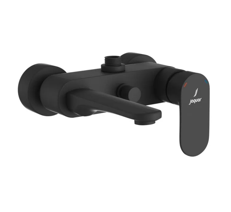 Jaquar Single Lever Bath & Shower Mixer - Black Matt (OPP-BLM-15115PM)
