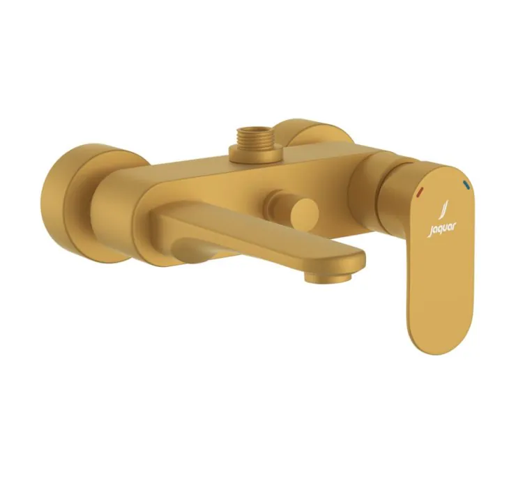 Jaquar Single Lever Bath & Shower Mixer - Gold Matt PVD (OPP-GMP-15115PM)