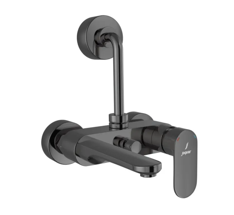 Jaquar Single Lever Wall Mixer - Black Chrome (OPP-BCH-15117PM)