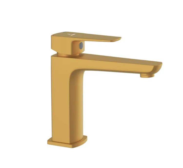 Jaquar Single Lever Basin Mixer - Gold Matt PVD (KUP-GMP-35011BPM)