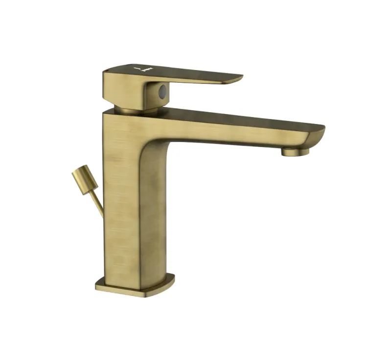 Jaquar Single Lever Basin Mixer with Popup Waste - Antique Bronze (KUP-ABR-35051BPM)