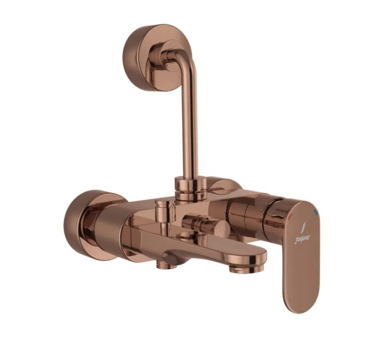 Jaquar Single Lever Wall Mixer 3-in-1 System - Blush Gold PVD (OPP-BGP-15125PM)