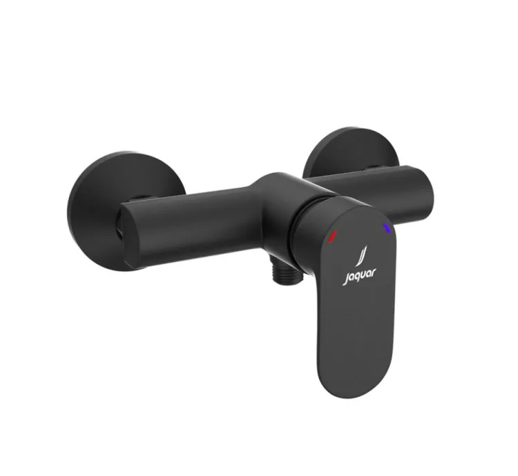 Jaquar Single Lever Exposed Shower Mixer - Black Matt (OPP-BLM-15149PM)