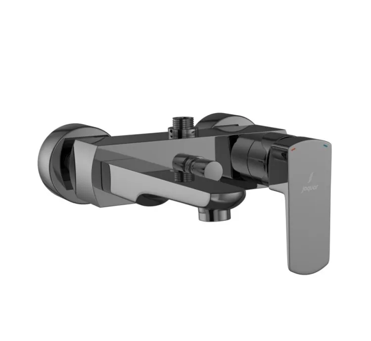 Jaquar Single Lever Wall Mixer - Black Chrome (KUP-BCH-35115PM)
