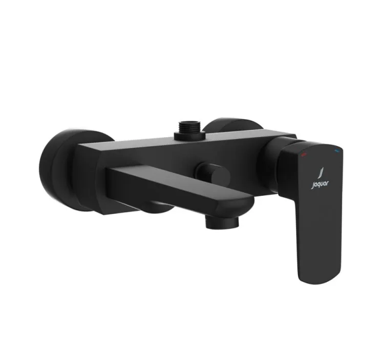 Jaquar Single Lever Wall Mixer - Black Matt (KUP-BLM-35115PM)