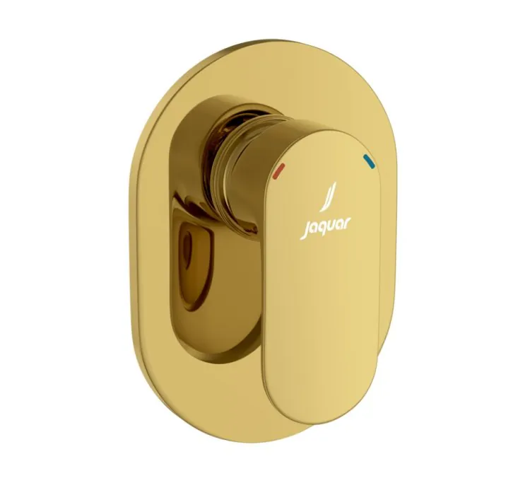 Jaquar Single Lever Concealed Manual Shower Valve - Gold Bright PVD (OPP-GBP-15227KPM)