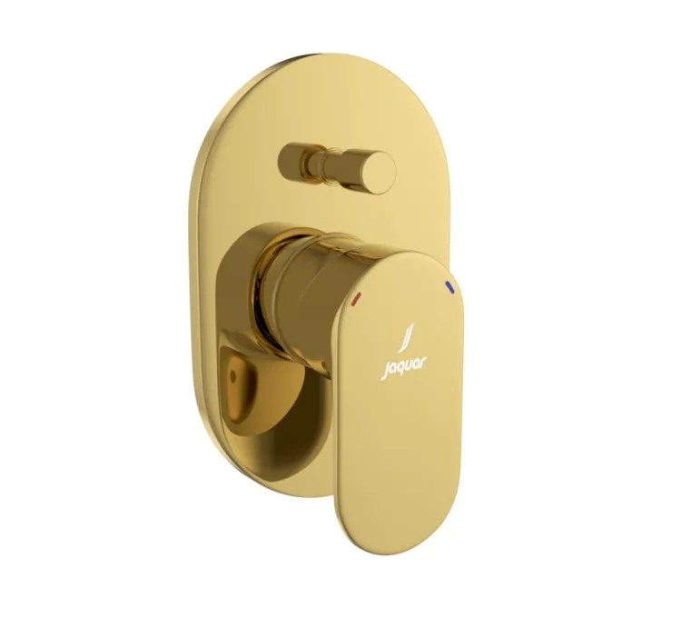 Jaquar Single Lever Exposed Parts Kit of Hi-flow Diverter - Gold Bright PVD (OPP-GBP-15079NKPM)