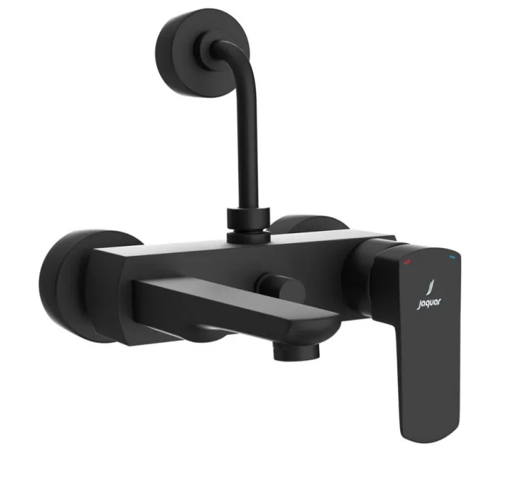 Jaquar Single Lever Wall Mixer - Black Matt (KUP-BLM-35117PM)