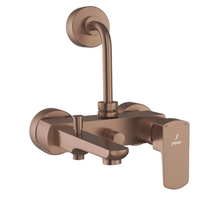 Jaquar Single Lever Wall Mixer 3-in-1 System - Antique Copper (KUP-ACR-35125PM)