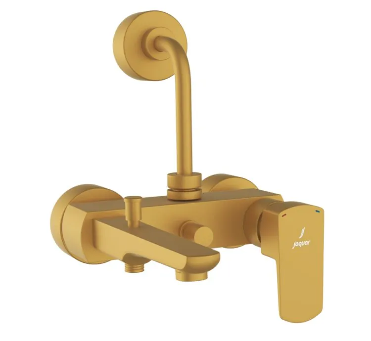 Jaquar Single Lever Wall Mixer 3-in-1 System - Gold Matt PVD (KUP-GMP-35125PM)