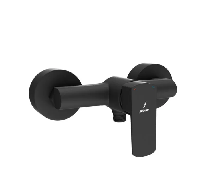Jaquar Single Lever Exposed Shower Mixer - Black Matt (KUP-BLM-35149PM)