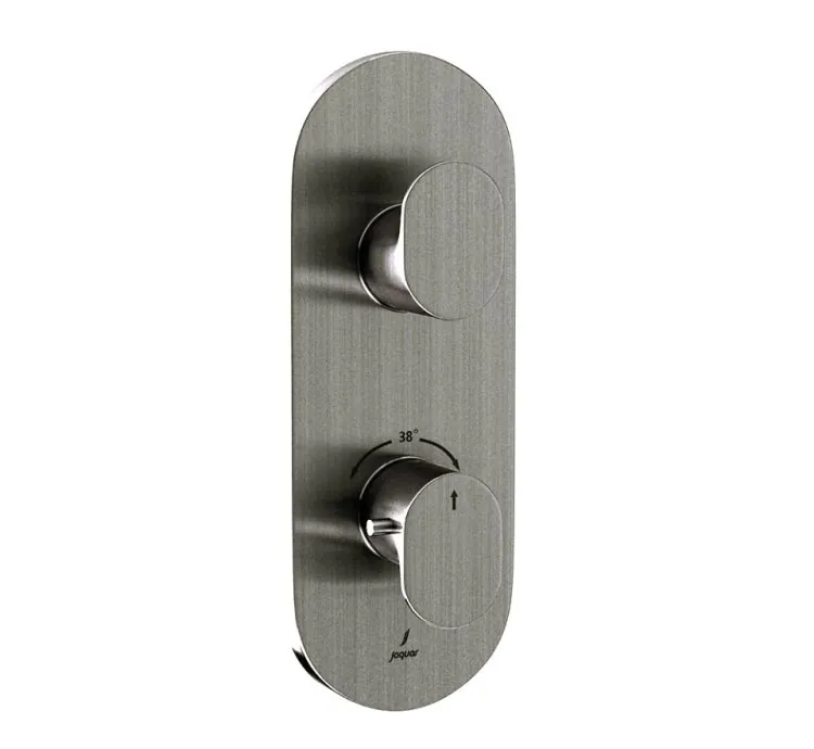 Jaquar Thermostatic Shower Mixer - Stainless Steel (OPP-SSF-15661NKPM)