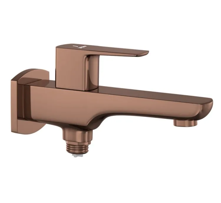 Jaquar 2 Way Bib Cock - Blush Gold PVD (KUP-BGP-35041PM)