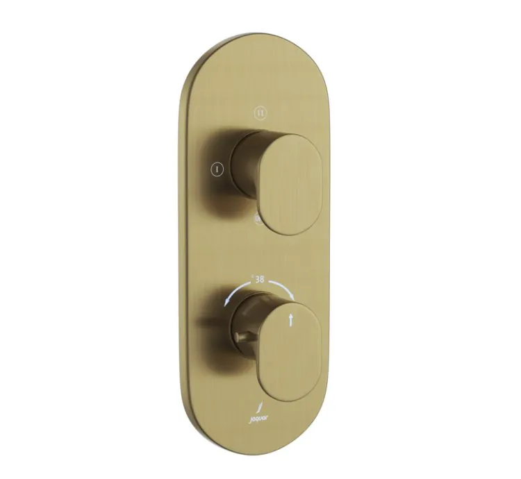 Jaquar Aquamax Thermostatic Shower Mixer - Antique Bronze (OPP-ABR-15683NKPM)