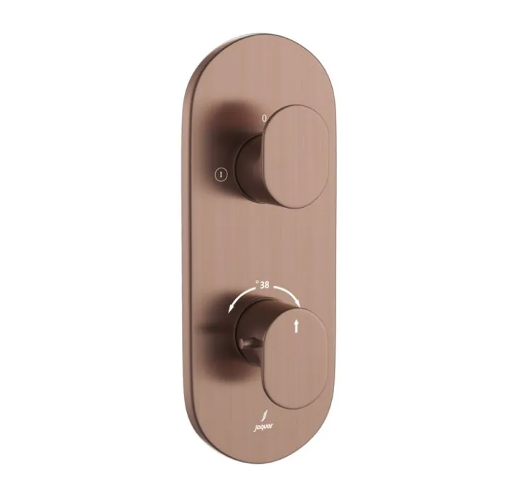 Jaquar Aquamax Thermostatic Shower Mixer - Antique Copper (OPP-ACR-15681NKPM)