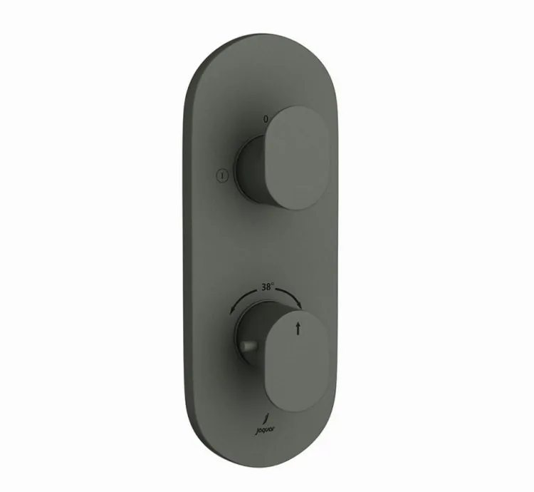 Jaquar Aquamax Thermostatic Shower Mixer - Graphite (OPP-GRF-15681NKPM)
